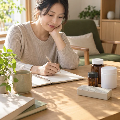 부평한의원 침 시술 전 안전을 확인하기 안내 · 출혈 이력과 침 주제의 AI 생성 예시